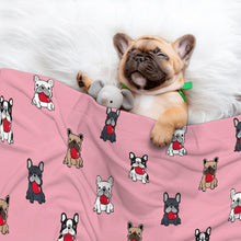 Load image into Gallery viewer, My Frenchie My Heart Blanket for Dog-Pet Furniture-21