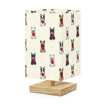 Load image into Gallery viewer, My Frenchie My Heart Desktop Table Lamp-Desk Lamps-Dog Dad Gifts,Dog Mom Gifts,French Bulldog,Home Decor,Lamp-US Plug-2