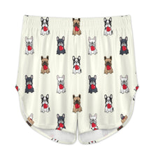 Load image into Gallery viewer, My Frenchie My Heart Women's Cami and Shorts Pajama Set-Apparel-Apparel,Dog Mom Gifts,French Bulldog,Pajamas-8