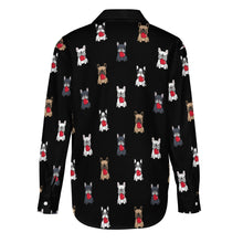 Load image into Gallery viewer, My Frenchie My Heart Women's Shirt-Apparel-Apparel,Dog Mom Gifts,French Bulldog,Shirt-24