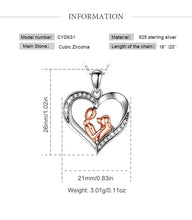 Load image into Gallery viewer, My Golden Retriever My Biggest Love Silver Necklace and Pendant-11