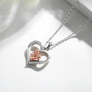 My Golden Retriever My Biggest Love Silver Necklace and Pendant-4