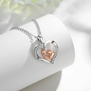 My Golden Retriever My Biggest Love Silver Necklace and Pendant-6
