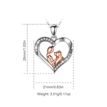 Load image into Gallery viewer, My Golden Retriever My Biggest Love Silver Necklace and Pendant-8