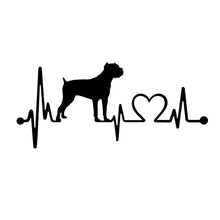 Load image into Gallery viewer, My Heart Beats Cane Corso Vinyl Car Decal Stickers-2