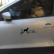 Load image into Gallery viewer, My Heart Beats Cane Corso Vinyl Car Decal Stickers-5