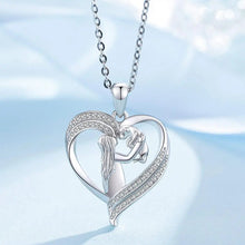 Load image into Gallery viewer, My Heart Belongs to a Labrador Silver Necklace and Pendant-7