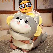 Load image into Gallery viewer, My Husky is My Sunshine Stuffed Animal Plush Toy Pillows-Stuffed Animals-Dog Dad Gifts,Dog Memorial Gifts,Dog Mom Gifts,Home Decor,Pillows,Siberian Husky,Stuffed Animal-4