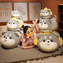 Load image into Gallery viewer, My Husky is My Sunshine Stuffed Animal Plush Toy Pillows-Stuffed Animals-Dog Dad Gifts,Dog Memorial Gifts,Dog Mom Gifts,Home Decor,Pillows,Siberian Husky,Stuffed Animal-1