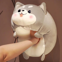 Load image into Gallery viewer, My Husky is My Sunshine Stuffed Animal Plush Toy Pillows-Stuffed Animals-Home Decor, Pillows, Siberian Husky, Stuffed Animal-17