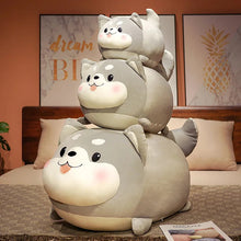 Load image into Gallery viewer, My Husky is My Sunshine Stuffed Animal Plush Toy Pillows-Stuffed Animals-Home Decor, Pillows, Siberian Husky, Stuffed Animal-18