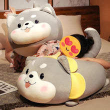 Load image into Gallery viewer, My Husky is My Sunshine Stuffed Animal Plush Toy Pillows-Stuffed Animals-Dog Dad Gifts,Dog Memorial Gifts,Dog Mom Gifts,Home Decor,Pillows,Siberian Husky,Stuffed Animal-3