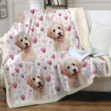 Load image into Gallery viewer, My Labradoodle My Love Soft Warm Fleece Blanket-Blanket-Blankets, Doodle, Home Decor, Labradoodle-14
