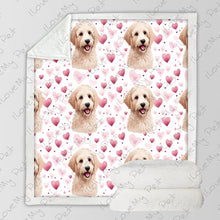Load image into Gallery viewer, My Labradoodle My Love Soft Warm Fleece Blanket-Blanket-Blankets, Doodle, Home Decor, Labradoodle-3