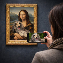 Load image into Gallery viewer, My Labrador Chocolate with Mona Lisa Personalized Renaissance Dog Portrait-Personalized Dog Gifts-Dog Art,Dog Dad Gifts,Dog Mom Gifts,Home Decor,Personalize Artwork,Poster-2