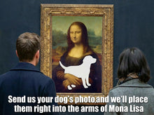 Load image into Gallery viewer, My Labrador Chocolate with Mona Lisa Personalized Renaissance Dog Portrait-Personalized Dog Gifts-Dog Art,Dog Dad Gifts,Dog Mom Gifts,Home Decor,Personalize Artwork,Poster-8