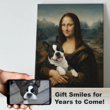 Load image into Gallery viewer, My Poodle with Mona Lisa Personalized Renaissance Dog Portrait-Personalized Dog Gifts-Dog Art,Dog Dad Gifts,Dog Mom Gifts,Home Decor,Personalize Artwork,Poster-5