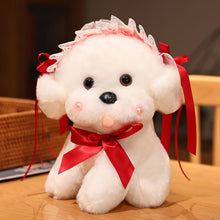 Load image into Gallery viewer, My Princess Bichon Frise Stuffed Animal Plush Toys-Stuffed Animals-Bichon Frise, Home Decor, Stuffed Animal-Small-Red-3