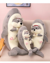 Load image into Gallery viewer, My Shark is a Husky Stuffed Animal Plush Toy Pillows-Stuffed Animals-Home Decor, Siberian Husky, Stuffed Animal-7
