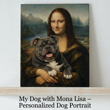 Load image into Gallery viewer, My Shiba Inu with Mona Lisa Personalized Renaissance Dog Portrait-Personalized Dog Gifts-Dog Art,Dog Dad Gifts,Dog Mom Gifts,Home Decor,Personalize Artwork,Poster-10