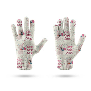 My Westie My Biggest Love Touch Screen Gloves-Accessories-Accessories, Dog Dad Gifts, Dog Mom Gifts, Gloves-12