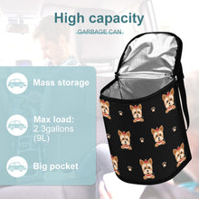 Load image into Gallery viewer, My Yorkie My Love Multipurpose Car Storage Bag-Car Accessories-Bags, Car Accessories, Yorkshire Terrier-ONE SIZE-Black-4