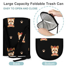 Load image into Gallery viewer, My Yorkie My Love Multipurpose Car Storage Bag-Car Accessories-Bags, Car Accessories, Yorkshire Terrier-ONE SIZE-Black-3