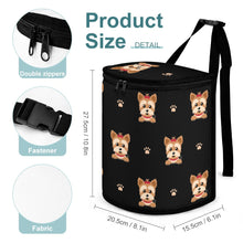 Load image into Gallery viewer, My Yorkie My Love Multipurpose Car Storage Bag-Car Accessories-Bags, Car Accessories, Yorkshire Terrier-Black-4