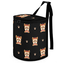 Load image into Gallery viewer, My Yorkie My Love Multipurpose Car Storage Bag-Car Accessories-Bags, Car Accessories, Yorkshire Terrier-ONE SIZE-Black-1