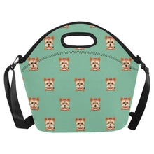 Load image into Gallery viewer, My Yorkie My Love Neoprene Lunch Bag-Accessories-Accessories,Bags,Dog Dad Gifts,Dog Mom Gifts,Lunch Bags,Yorkshire Terrier-4