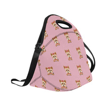 Load image into Gallery viewer, My Yorkie My Love Neoprene Lunch Bag-Accessories-Accessories,Bags,Dog Dad Gifts,Dog Mom Gifts,Lunch Bags,Yorkshire Terrier-7