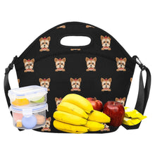 Load image into Gallery viewer, My Yorkie My Love Neoprene Lunch Bag-Accessories-Accessories,Bags,Dog Dad Gifts,Dog Mom Gifts,Lunch Bags,Yorkshire Terrier-1