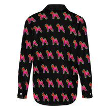 Load image into Gallery viewer, Neon Schnauzer Glow Women's Shirt-5