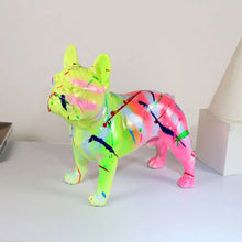 Load image into Gallery viewer, Neon Splash Standing French Bulldog Large Statue-Home Decor-Dog Dad Gifts, Dog Mom Gifts, French Bulldog, Home Decor, Statue-3