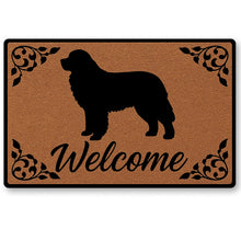 Load image into Gallery viewer, Warm Newfoundland Dog Welcome Door Mat-Home Decor-Doormat,Home Decor,Newfoundland-6