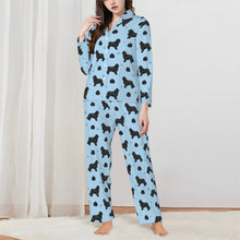 Load image into Gallery viewer, Newfoundland Pajamas for Women - XL Available - Yes I Love Black Newfoundlands-Pajamas-Apparel,Boxer,Dog Mom Gifts,Pajamas-2