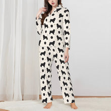 Load image into Gallery viewer, Newfoundland Pajamas for Women - XL Available - Yes I Love Black Newfoundlands-Pajamas-Apparel,Boxer,Dog Mom Gifts,Pajamas-3