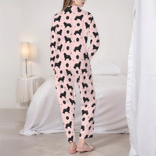 Load image into Gallery viewer, Newfoundland Pajamas for Women - XL Available - Yes I Love Black Newfoundlands-Pajamas-Apparel,Boxer,Dog Mom Gifts,Pajamas-5
