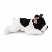 Load image into Gallery viewer, Pied French Bulldog Stuffed Animal Plush Toy - Realistic Lifelike Belly Flop Frenchie-Stuffed Animals-Dog Memorial Gifts,French Bulldog,Stuffed Animal-6