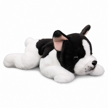Load image into Gallery viewer, Boston Terrier Stuffed Animal Plush Toy - Realistic Lifelike Belly Flop Boston Terrier-Stuffed Animals-Boston Terrier,Dog Memorial Gifts,Stuffed Animal-3
