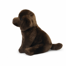 Load image into Gallery viewer, Realistic Lifelike Sitting Chocolate Labrador Stuffed Animal Plush Toy-Stuffed Animals-Chocolate Labrador,Dog Memorial Gifts,Labrador,Stuffed Animal-5