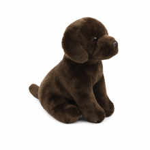 Load image into Gallery viewer, Realistic Lifelike Sitting Chocolate Labrador Stuffed Animal Plush Toy-Stuffed Animals-Chocolate Labrador,Dog Memorial Gifts,Labrador,Stuffed Animal-2