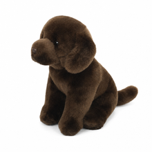 Load image into Gallery viewer, Realistic Lifelike Sitting Chocolate Labrador Stuffed Animal Plush Toy-Stuffed Animals-Chocolate Labrador,Dog Memorial Gifts,Labrador,Stuffed Animal-3