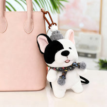 Load image into Gallery viewer, Cutest Small Plush Toy Pied Frenchie Lucky Bag Charm-Accessories-Accessories,Dog Memorial Gifts,Dog Mom Gifts,French Bulldog,Stuffed Animal-1
