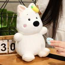 Load image into Gallery viewer, Pull My Toy Interactive White Frenchie Stuffed Animal Plush Toy-Stuffed Animals-Dog Memorial Gifts,French Bulldog,Stuffed Animal-1