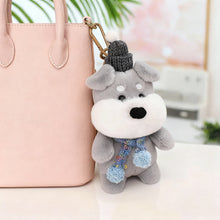 Load image into Gallery viewer, Small Plush Toy Schnauzer Lucky Bag Charm-Accessories-Accessories,Dog Memorial Gifts,Dog Mom Gifts,Schnauzer,Stuffed Animal-6