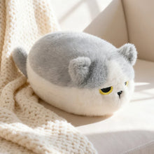 Load image into Gallery viewer, Orange and White Cat Plush Toy - Grumpy Fat Cat Loaf - Tiny to Medium Sizes-8