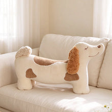 Load image into Gallery viewer, Orange and White Cocker Spaniel Stuffed Animal - Blissful-Smile Plush Cocker-2