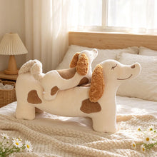 Load image into Gallery viewer, Orange and White Cocker Spaniel Stuffed Animal - Blissful-Smile Plush Cocker-7