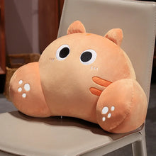 Load image into Gallery viewer, Orange Cat Pillow - Comfy Cat Decorative Plush Chair Cushion Bed Pillow-Stuffed Animals-Home Decor,Orange Cat,Pillows,Stuffed Animal-11